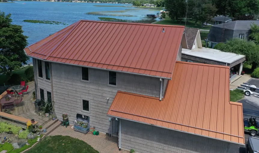 Commercial roof inspection documented in Brookstone